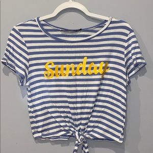 rebel sugar sunday crop top!